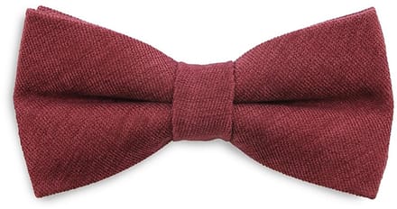Sir Redman - Strikken - bordeauxrode strik Soft Touch - bordeauxrood