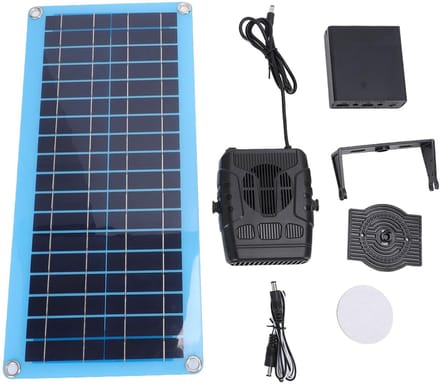 Cosensi - Dailygoods - Zonne-energie Terrasverwarmer met Instelbare Temperatuur