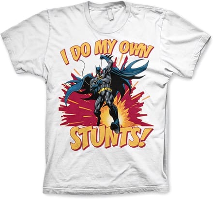 DC Comics Batman Heren Tshirt -M- I Do My Own Stunts Wit