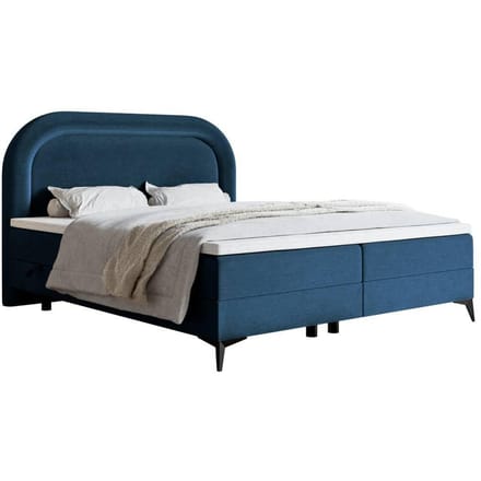 Boxspring Lorena velvet inclusief topper 140 x 200 cm | NADUVI Collection