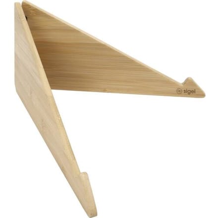 Sigel SA207 Laptophouder Eyestyle (b x h x d) 30 x 14.50 x 1.80 cm Bamboe Beige