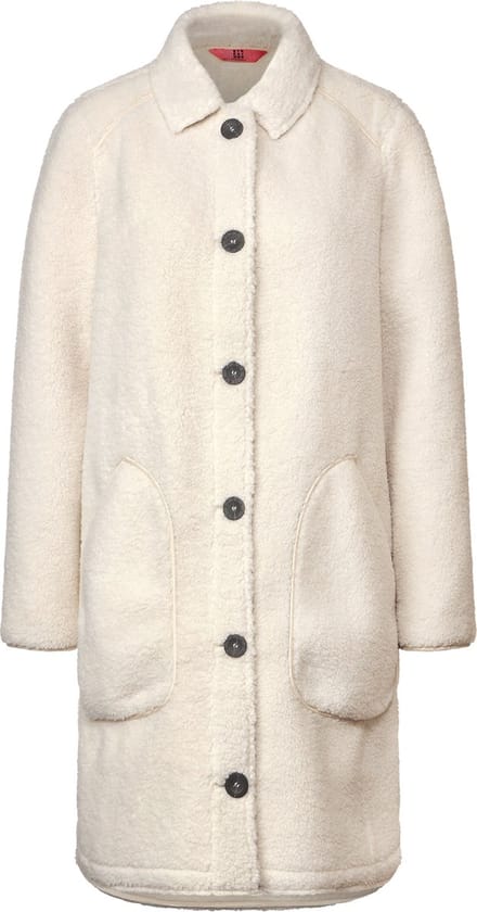 Street One bonded teddy overshirt coat maat 40