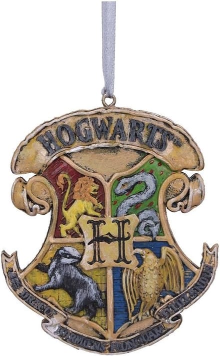 Harry Potter Nemesis Now - Hogwarts Crest Unisex Kerstballen - Neutraal - Standard