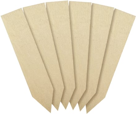 CombiCraft Houten steeketiketten 20x100x2mm - per 100 stuks