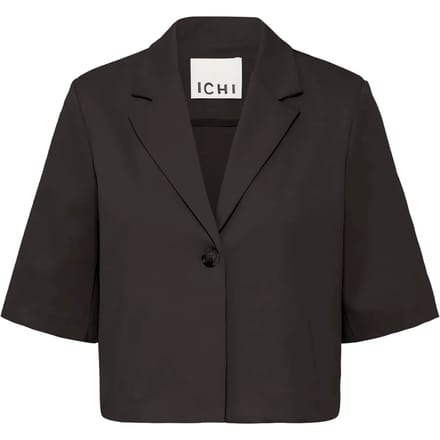 Ichi IHKATE SUS CROPPED BL Dames Blazer/colbert - Black