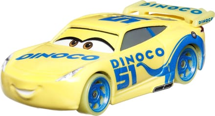 Auto spelletjes Mattel Disney Pixar Cars Night Racing (x4)