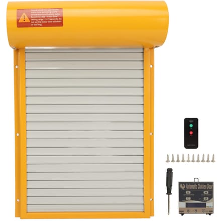 Automatische Kiprendeur Opendeur Op Batterijen Timer Lichtsensor Afstandsbediening LED Display