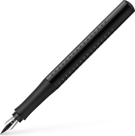 Faber-Castell vulpen - Grip 2010 - schrijfbreedte B - zwart - FC-140832