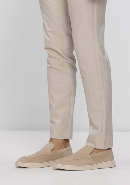 MACE Liam-01 Instappers - Heren - Beige - Maat 43