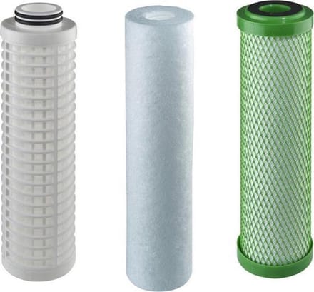 Van Marcke Purifo Trio Vervangpatronen met actieve kool - 3 stuks