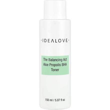 Idealove, The Balancing Act, Aloe Propolis BHA Toner, 150ml (5.07fl oz) white