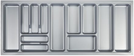 Orga-Box I Bestekbak zilvergrijs 1200 mm voor Tandembox u. ModernBox
