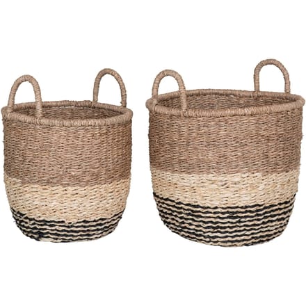 Set van 2 opbergmanden Lima zeegras | House Nordic