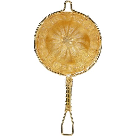 Thee-infuser Zeef Puur Koper Herbruikbaar Losse Blad Theepot Filter voor Thuis Kantoor beige