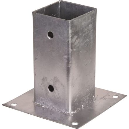 Toolstation Paalhouder met plaat 71x71mm