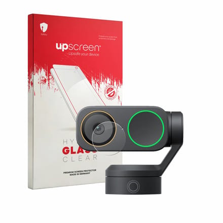 upscreen - Screenprotector voor Insta360 Link 2 Pro (Lens) - Folie Beschermfolie Beschermglas transparant