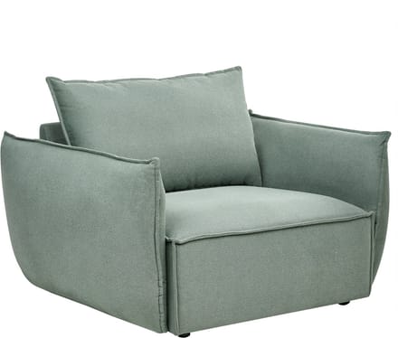 KUNES - Fauteuil - Lichtgroen - Polyester