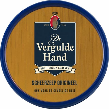 De Vergulde Hand Scheerzeeptablet 75 gr - Voordeelverpakking 18 stuks