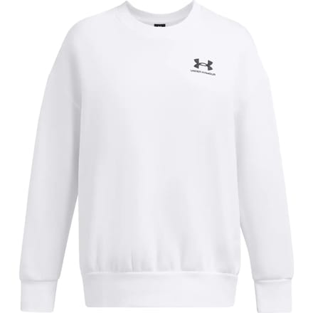 Oversized ronde hals sweatshirt voor dames Under Armour Icon Fleece