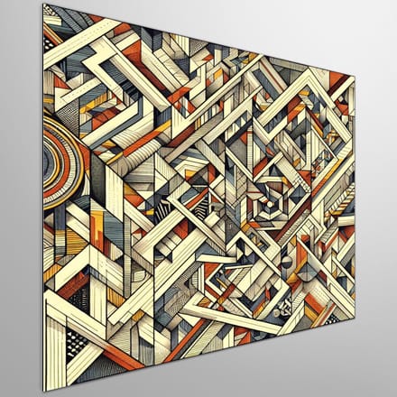 Kunstprint | Wanddecoratie | Dibond | 60 × 60 cm
