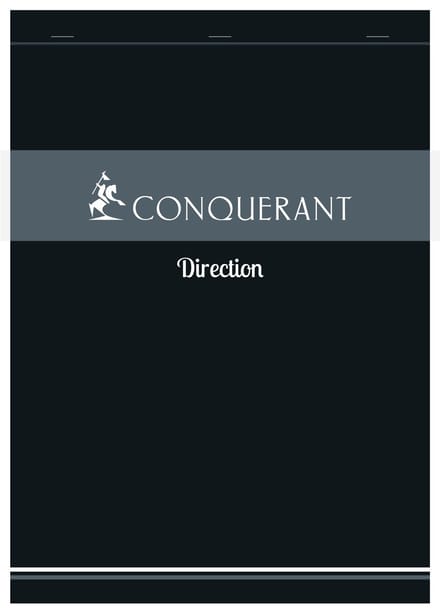 Conquerant 100100929 schrijfblok & schrift A4 200 vel Grijs