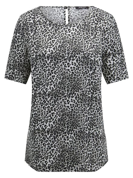 Blouse Van Peter Hahn zwart