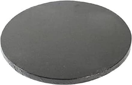 Taartbord Rond - Cake Board - Taarten Presenteren - Stevig Materiaal - Ø 25 cm - Zwart
