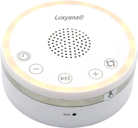 Luxyana® WNM72 Pro White Noise Machine Baby - Premium Witte Ruis Machine