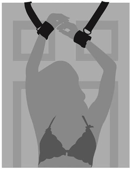 Power Escorts Deur Bondage Handboeien Set – br-N10447
