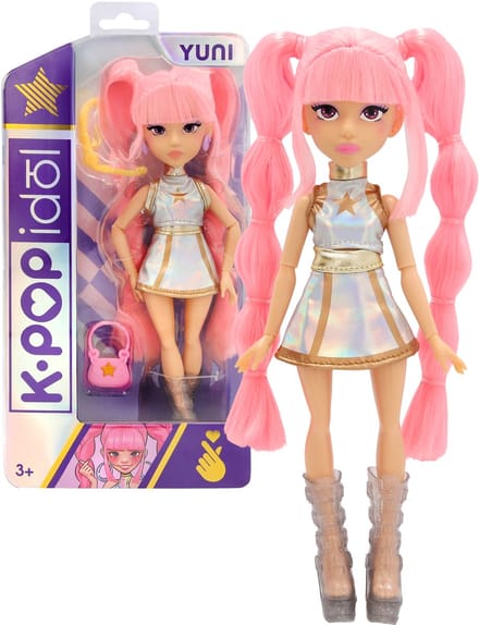 K-Pop Idol Fashion Doll Yuni - K-Pop Modepop - Incl. accessoires - 25 cm