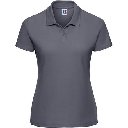 Russell Dames/Dames Polycotton Klassiek Poloshirt (Konvooi Grijs)