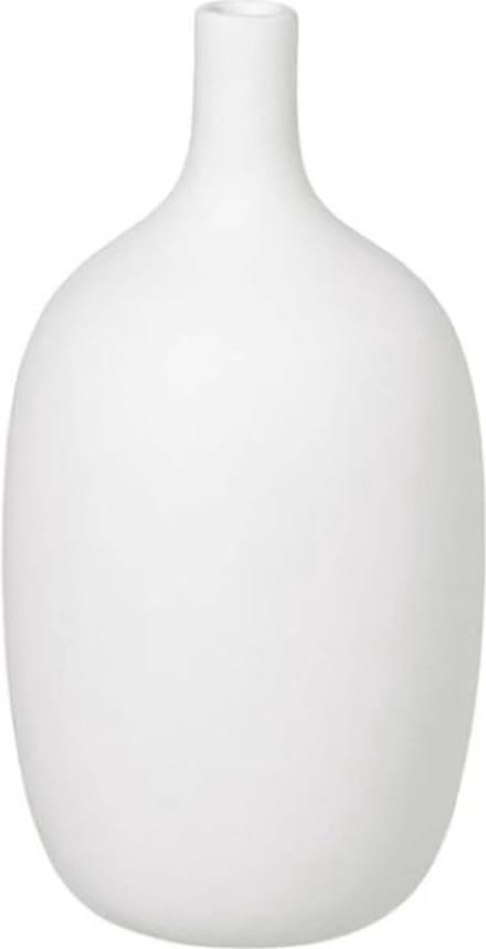 Blomus Ceola vaas H21cm D11cm wit
