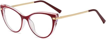 Blauw Licht Bril Zonder Sterkte - Blue Light Glasses - Computerbril - Rood