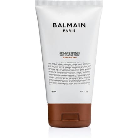 Balmain Professionnel, Couleurs Couture, Masque Crème Colorant Cheveux, Illuminant, Brun Chaud, 150 ml