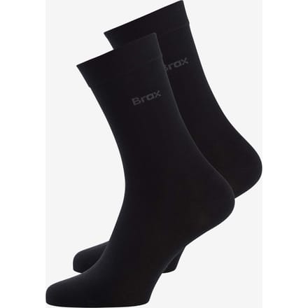 Brax Dames Sokken  Style 2-PACK DAMESSOKKEN black, zwart, maat 35-38
