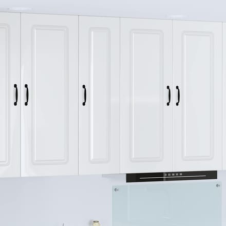 vidaXL - Vaatwasserpaneel - Kalmar - Hoogglans - wit - 30 - x - 31 - x - 100 - cm