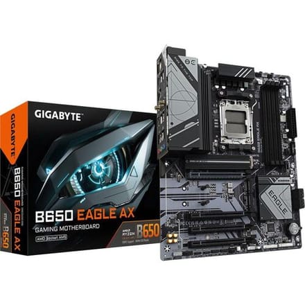 GIGABYTE B650 EAGLE AX Moederbord - AMD B650 - AMD AM5 - DDR5 RAM - ATX