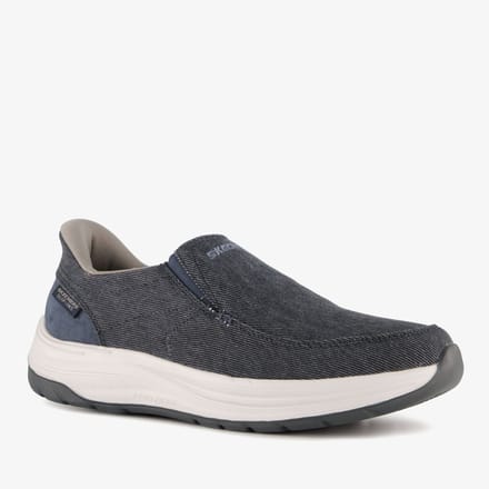 Skechers Slip-ins Decklan Gulliver instapper blauw - Maat 44 - Extra comfort - Memory Foam