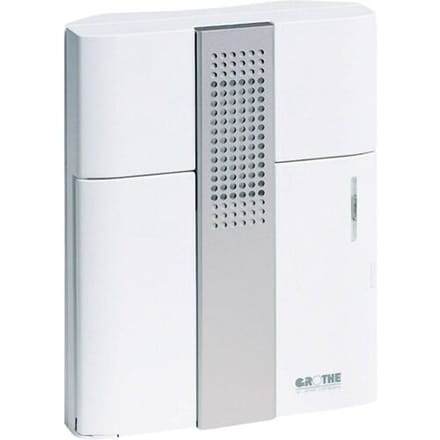 Grothe 43150 Gong 8 - 12 V 83 dBA Wit, Zilver