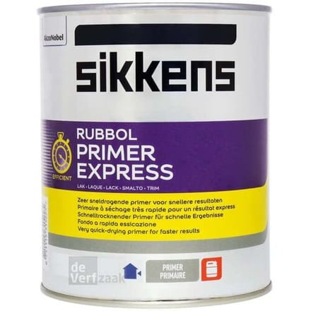 Sikkens Rubbol Primer Express - 1 l - 12-14 m²/l - Wit