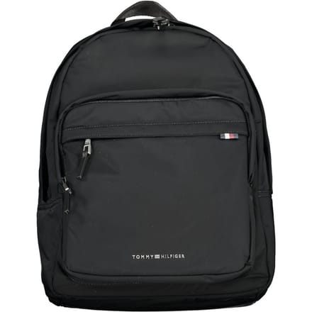 Tommy Hilfiger Zwarte Polyester Heren Rugzak