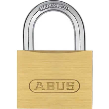 Abus Hangslot Met Sleutel Tkb4 - Massief Messing Voor Poort - Behuizing 50mm
