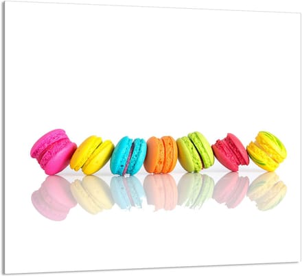 TMK ArtDeko Serie - Glaspaneel Keuken - 65x60 cm - Gelaagd Veiligheidsglas - Multi Functioneel