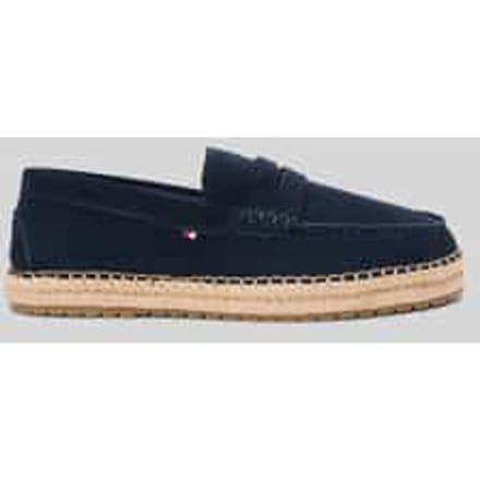 Loafers van echt suède