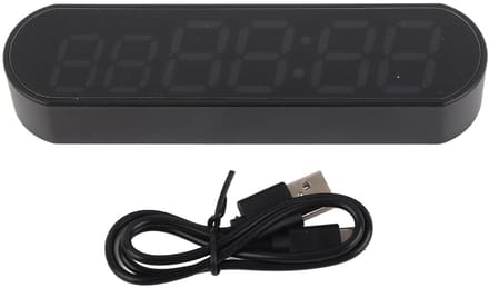 Allecto - Sportintervaltimer - Multifunctioneel Alarm - Lichtgewicht - Zwart - Fitness Timer - Ideaal voor Thuis Training - Draagbaar