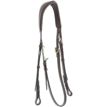 Zadelhoofdband voor paard Eric Thomas Pro Soft