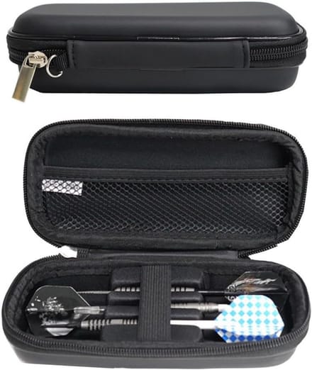 Dart Case - Dart Organizer - Veilige Opslag - Dubbele Bescherming - 3 Darts - Zwart