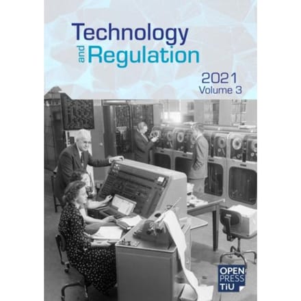 Technology And Regulation 2021 - Ronald Leenes