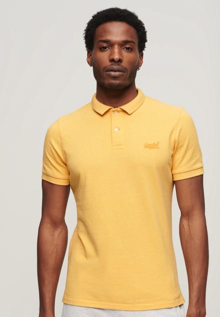 Superdry Classic Pique Korte Mouw Poloshirt Groen L Man