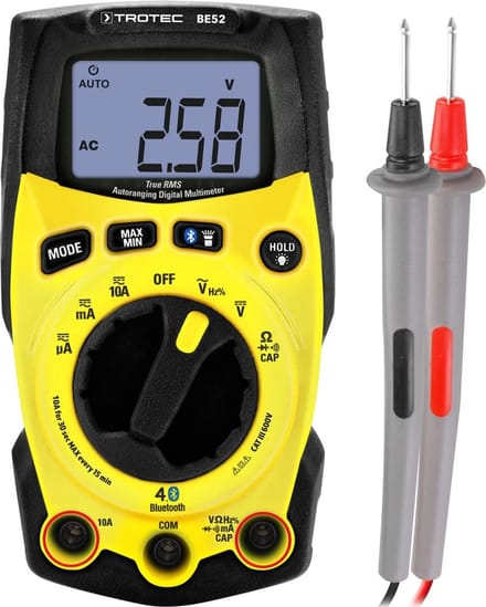 Digitale Multimeter - Meetapparaat - Elektrische Metingen - True RMS Meting - 12.5 x 6.5 x 4.5 cm